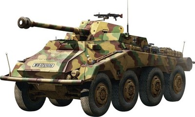 Ryefield Models 1/35 German Sd.Kfz.234/4 Heavy Armored Car Full Interior RFM5118