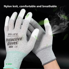 RL-063 Anti-Static Gloves for Phone Computer Repair Antiskid ESD Electronic Work