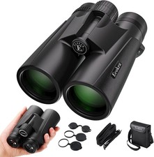 12x42 HD Binoculars for Adults Super Bright High Power with Large View Compact
