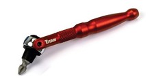 Titan Tools 1/4-Inch 90-Tooth Swivel Micro Ra...