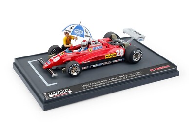 Brumm Ferrari 126 C2 Mario Andretti Pole Italy Gp 1982 1/43 Lim. 100 St S22/13
