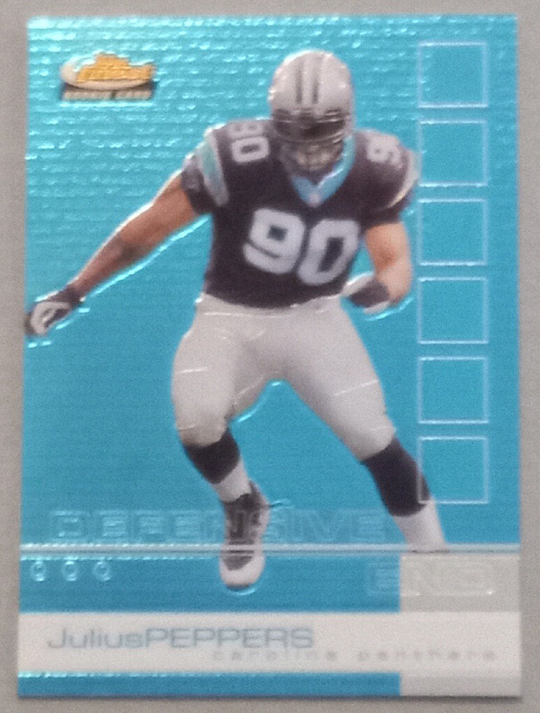 Julius Peppers 2002 Topps Finest Rookie #77 Carolina Panthers RC Chrome