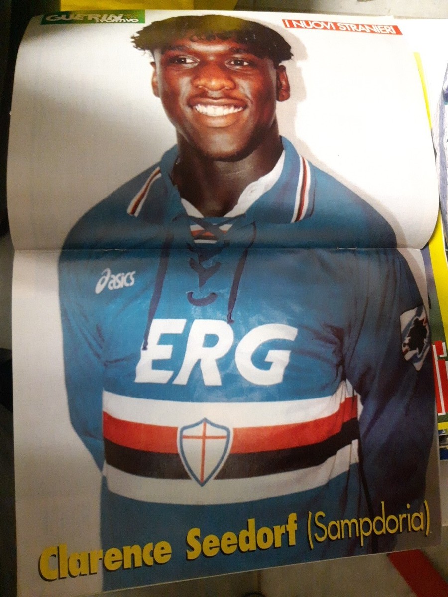 Guerin Sportivo N°29 (1055) De 1995 - Avec Poster Samdoria Et Clarence Seedorf