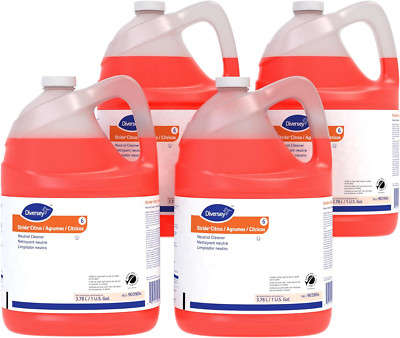 903904 Stride Citrus Neutral Cleaner, Commercial Floor Cleaner, Citrus Scent, Co