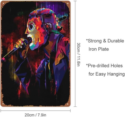 Modern Abstract Pop Art Corey Taylor Mask Metal Tin Sign Poster Art Wall Decor - Picture 2 of 6