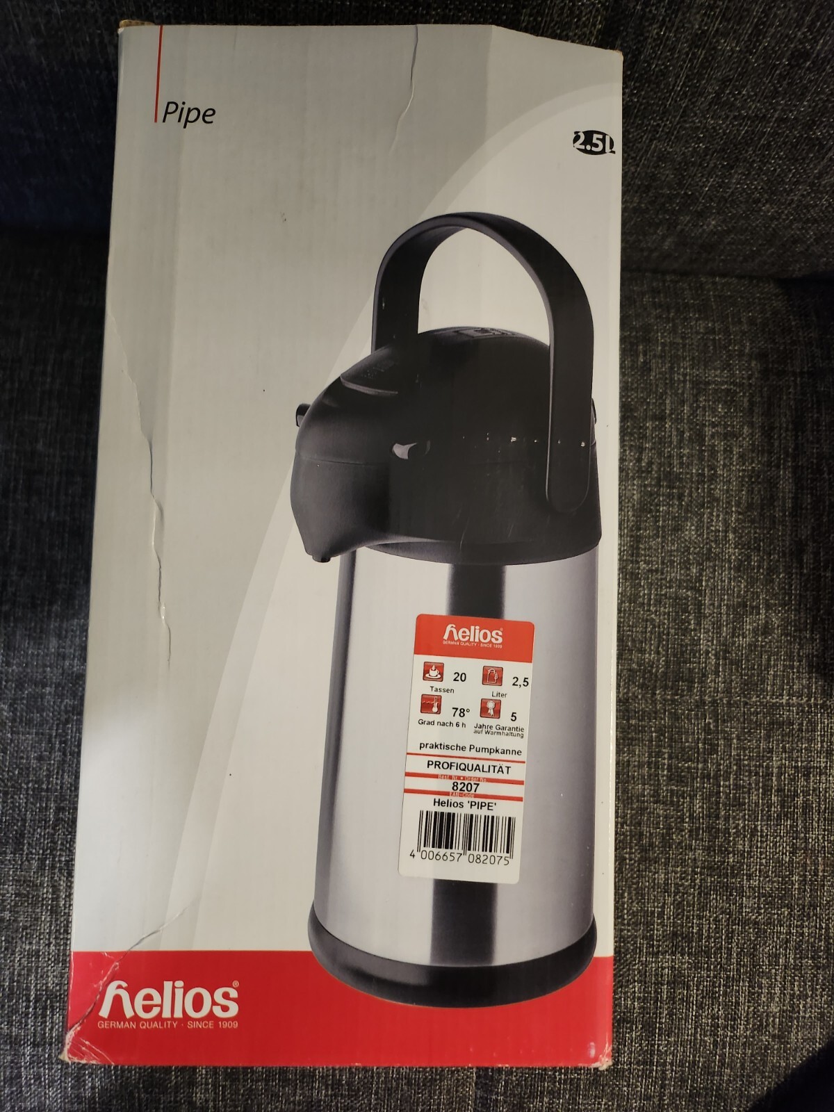 Helios Pumpkanne 2,5 Liter