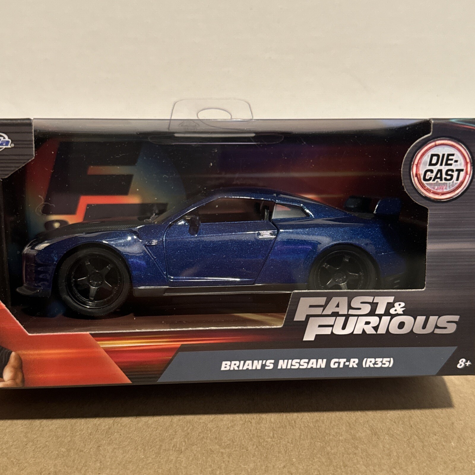 Jada Brian's Nissan GT-R R35 Blue 