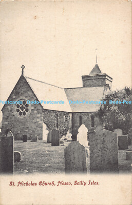 R186317 Nikolaikirche. Nesco. Scilly Isles. Lawrence Verlag