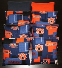 AUBURN University TIGERS CORNHOLE BEAN BAGS 8 ACA Regulation Bags Top Quality 