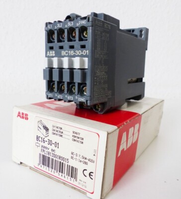 ABB BC-30-01 FPL1813001-R0015 Schütz/Contactor 220VDC -unused/OVP-