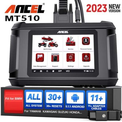 MT510 Motorrad Diagnosegerät Profi OBD2 Diagnosegerät Scanner Oil Rset Für BMW
