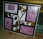 Picture Frame Collage Wall Hanging Holds 4 Photos **Brand New In Shrink Wrap! — photo 2