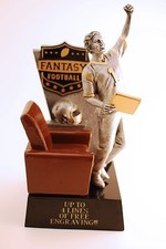 FANTASY FOOTBALL TROPHY 13" - FREE ENGRAVING 