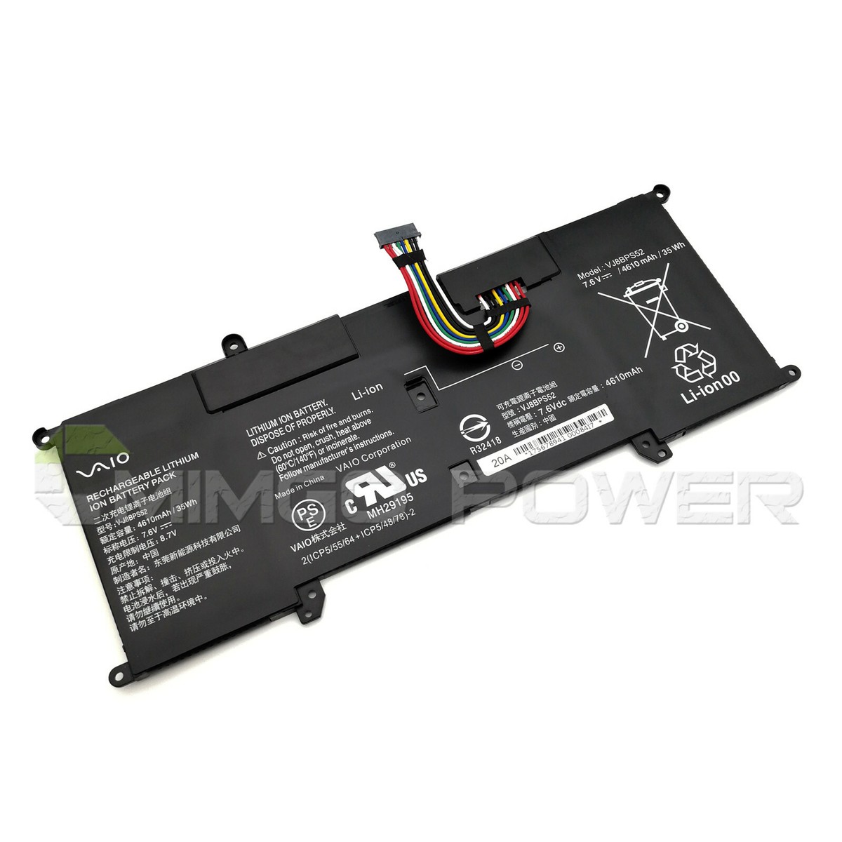 Genuine VJ8BPS52 Battery for Sony VAIO S11 S13 SX14
