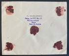 1931 Batavia Netherlands Indies Wax Seal Cover to Stockholm Sweden Jeugdzorg Sta — photo 2