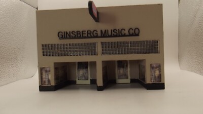H.O. Scale Downtown Building #5 Laser Cut Kit. LB#52