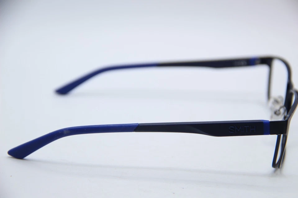 NUEVAS GAFAS SMITH PRODUCTOR AZUL MATE RCT AUTÉNTICO DISEÑADOR 55-17 Foto 4 de 4
