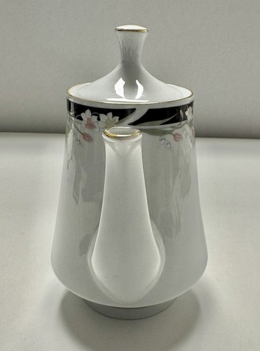 Crown Ming Fine China ~Michelle~ Coffee Tea Pot with Lid Jian Shiang EUC - Picture 4 of 16