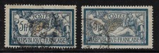 France: 1900; Scott 130, Yvert 123, Merson, pieces 2 color tones, used EBFR030