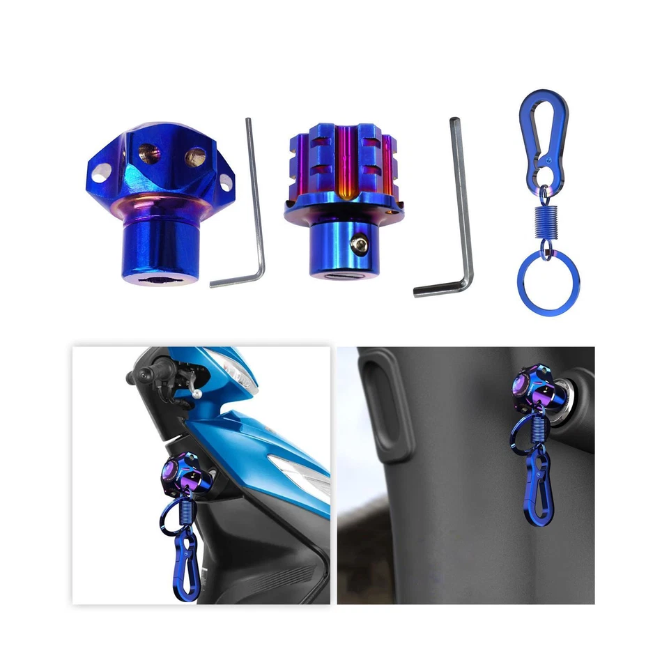 Copri chiave della testa della chiave Copri chiave del motociclo CNC per gli - Immagine 2 di 2