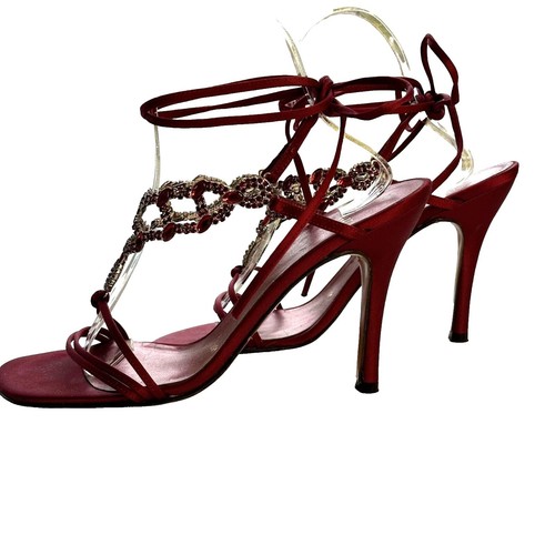 women's allnight lace-up stiletto dress booties Mocha Sheer Mesh Lace Up Stiletto Booties