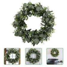 Spring Wreaths for Front Door Outside Clearance Eucalyptus Wreath 17 Inch