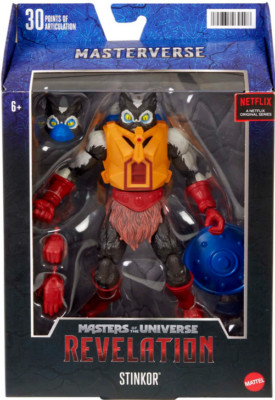 Mattel Masters of the Universe: Revelation Masterverse Actionfigur Stinkor