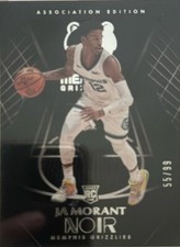 2019 Panini Noir #158 Ja Morant 55/99