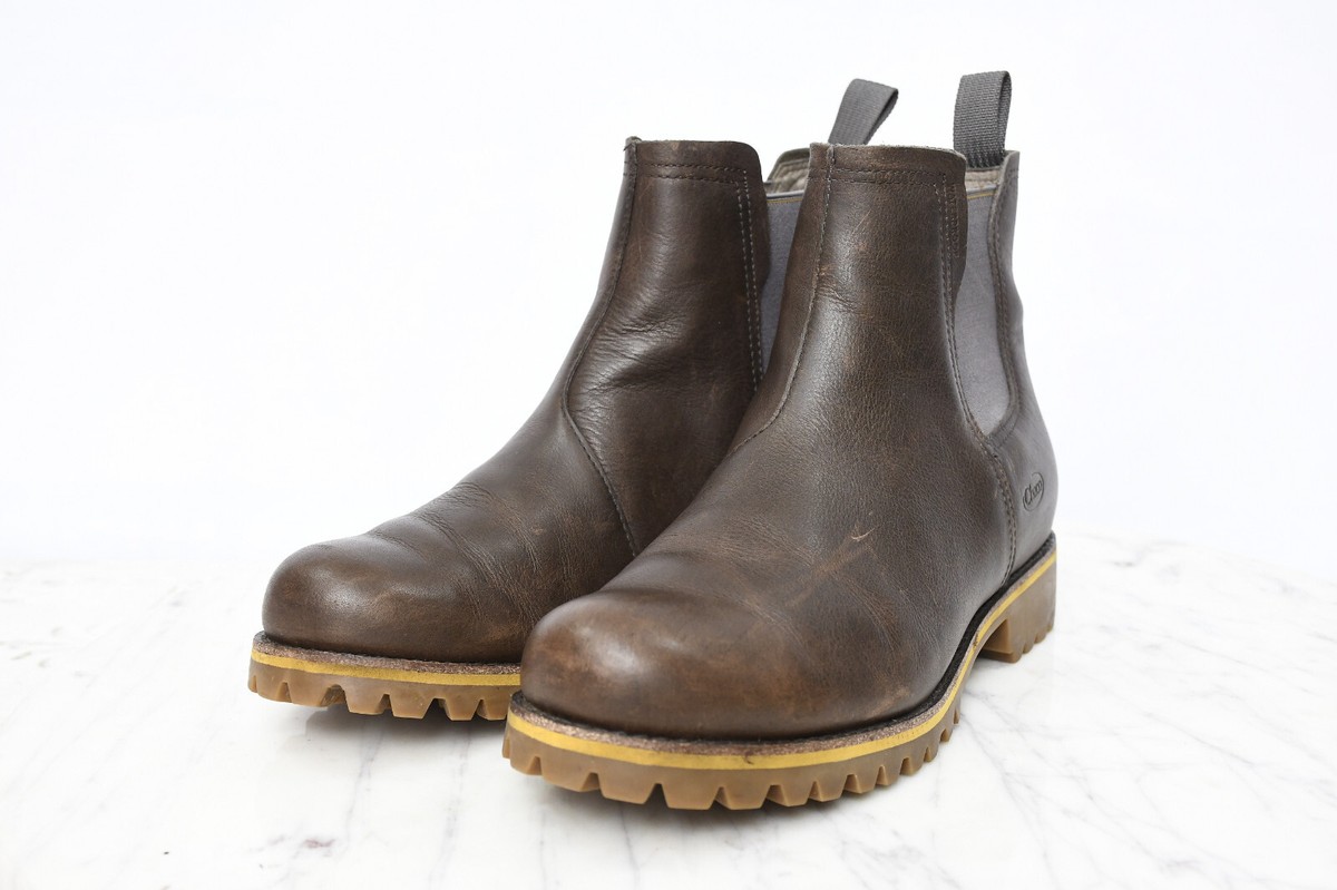 Chaco Fields Chelsea Waterproof Brown Leather Women