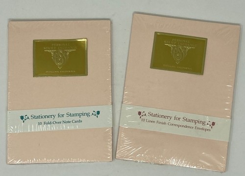 Stationary For Stamping - 10 Fold Over Note Cards & 10 Envelopes - 第 1/2 張圖片