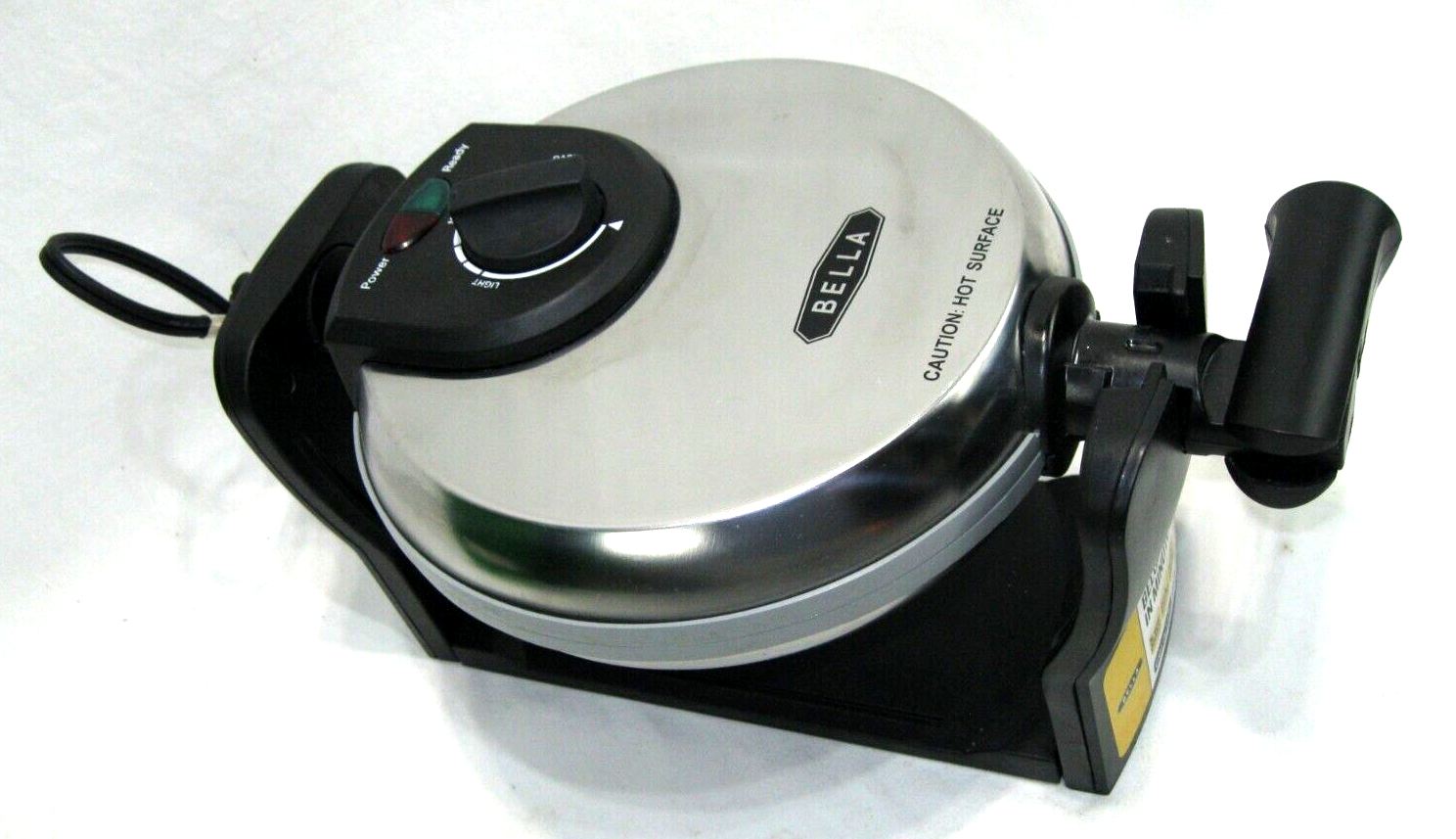 Bella Sensio Rotating Stainless Steel Belgian Waffle Maker TSK-2126BW-image