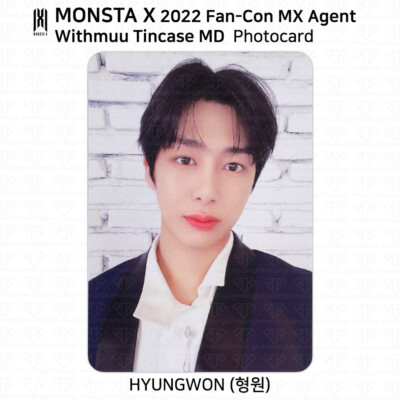 Monsta X 2022 Fan-Con MX Agent Official MD Withmuu Photocard KPOP