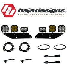 Baja Designs Dual Squadron & S2 Sport Fog Light Kit For 2017-2020 Ford Raptor