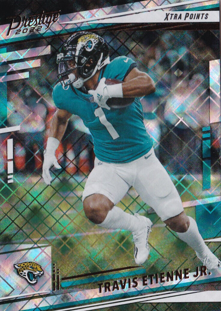 2022 Panini Prestige Xtra Points Diamond Parallel Travis Etienne Jr. #133