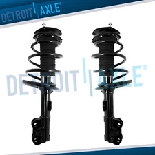 Pair Front Struts with Coil Spring Assembly for 2012 - 2017 Toyota Camry 2.5L