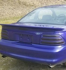 1994-1998 Painted Flushmount Spoiler For Ford Mustang Saleen Style 1994-1998 Painted Flushmount Spoiler For Ford Mustang Saleen Style
