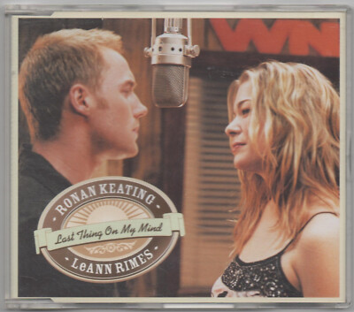 RONAN KEATING & LeANN RIMES - Last Thing On My Mind - 2004 CD Single (Polydor)