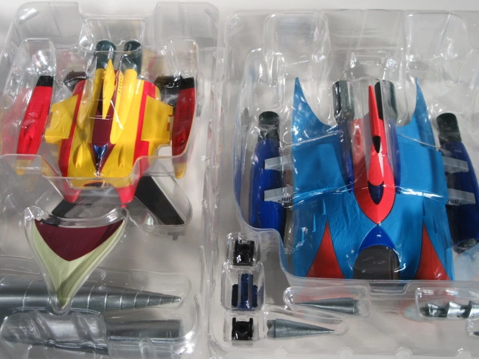 Soul of Chogokin GX-76X2 Grendizer D.C. Drill Spazer Marine Spazer Set Bandai - Image 4 of 4