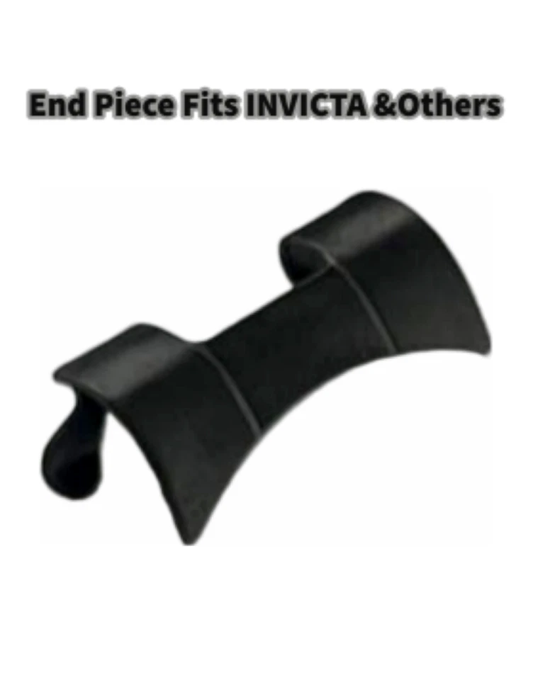 Multi-Colors Watch Band END PIECE Curved FITS to INVICTA & Others (20mm-26mm) - Image 3 of 4