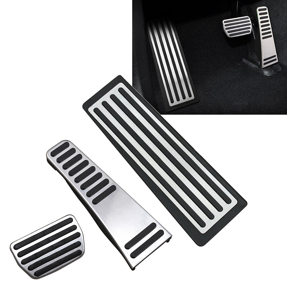 Stainless Steel LHD Car Pedal Covers for Volvo S90 Brake Footrest