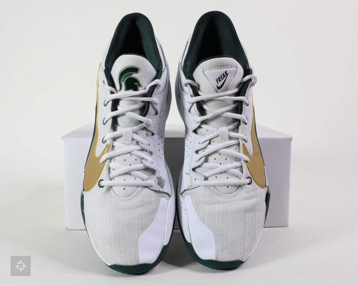Mens Nike By You‎ Zoom ID Freak 2 NBY Giannis Michigan State CW0619-991 Size 10 Mens Nike By You Zoom ID Freak 2 NBY Giannis Michigan State  main image 2