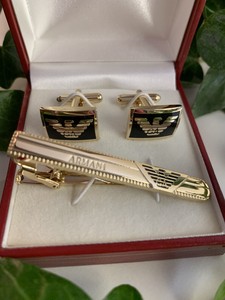 armani tie clip