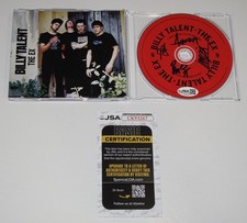 Rare BILLY TALENT All 4 signed "THE EX" CD Single PROOF Ben Kowalewicz JSA COA