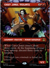 Casey Jones, Vigilante () (Showcase) Foil R Teenage Mutant Ninja Turtles 235 NM