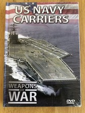 US NAVY CARRIERS WEAPONS OF WAR Sealed Brand New- Navy Weapons Dvd New