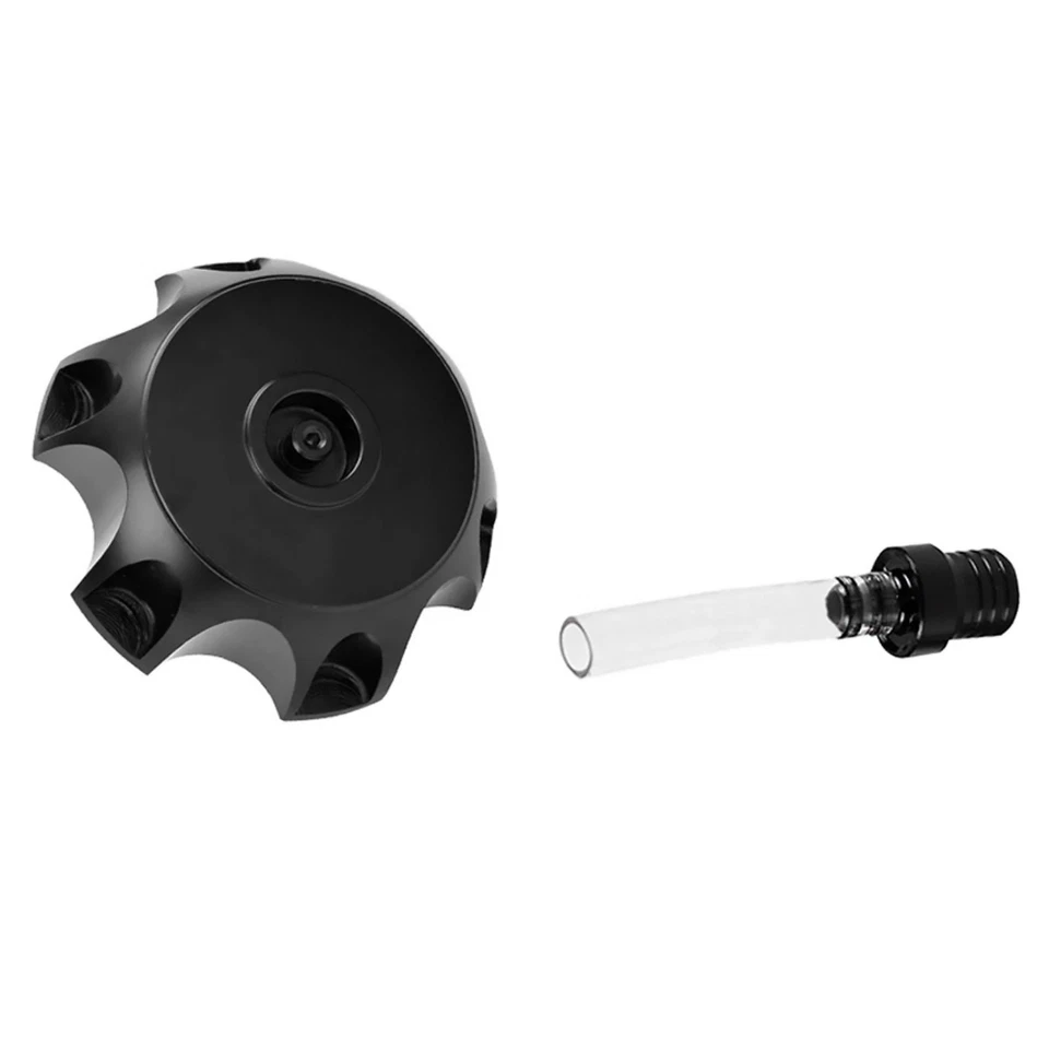 Fuel Tank Cap Vent Valve Breather Tube For Aluminum Gas Tank Dirt Bike Cover - Image 2 of 4