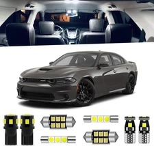 16-piece LED lighting kit White LED illumination set + number plate lights