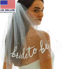 Bride to Be Sash Veil Bachelorette Party Accessories, Bridal Shower Decorations,