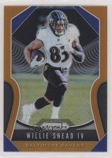 2019 Panini Prizm Orange Prizm 21/249 Willie Snead IV #68 e6e