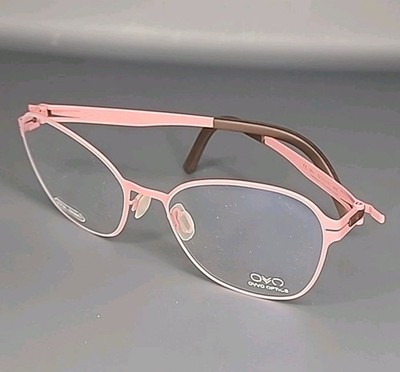 OVVO Optics 3891 Coral Lightweight Titanium Handmade Eyeglass Frame 52/18/135